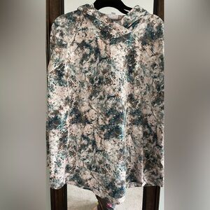 Abstract Print Hoodie